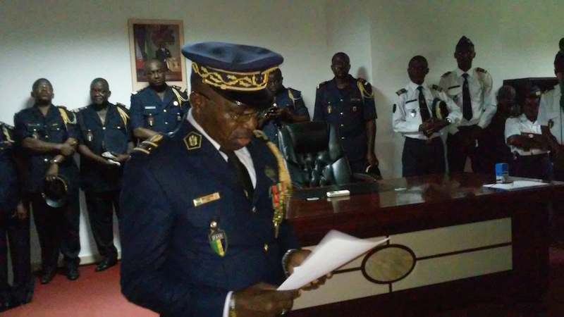 Prise de fonctions du Général de Brigade Denis MIKALA BOUTAMBA