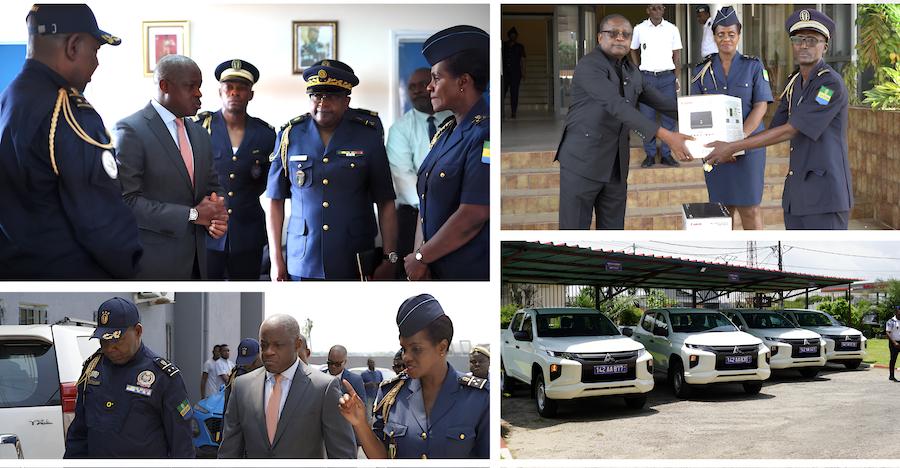 VISITE DE TRAVAIL DU MINISTRE DE L’INTERIEUR AU COMMANDEMENT EN CHEF DE LA POLICE NATIONALE