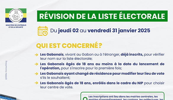 Révision de la liste électorale