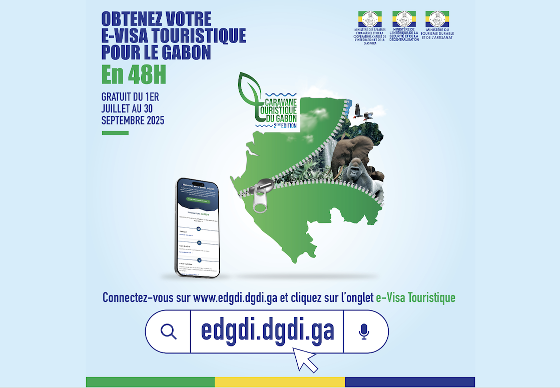 Lancement officiel de la plateforme e-Visa touristique pour la Caravane Touristique du Gabon édition 2025