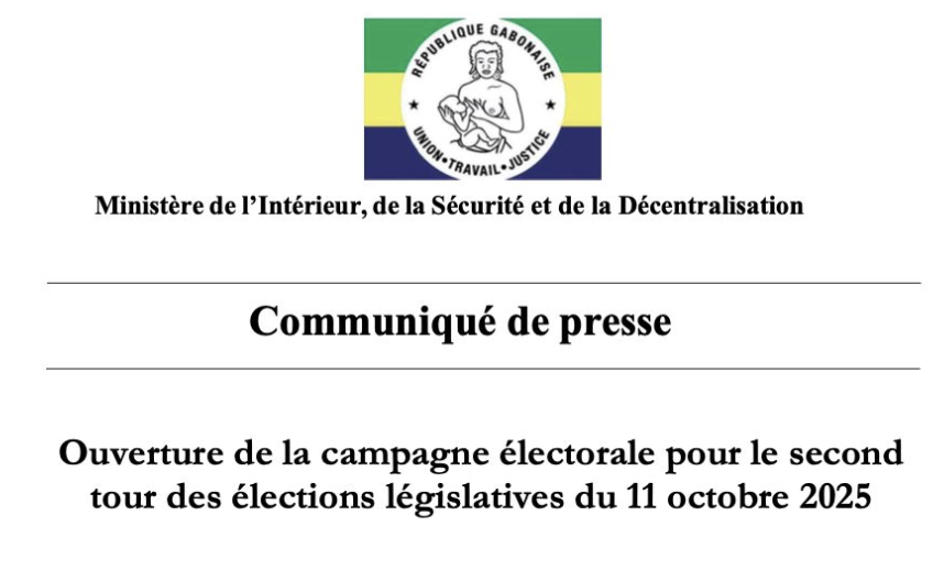 Ouverture de la campagne électorale pour le second tour des législatives 2025