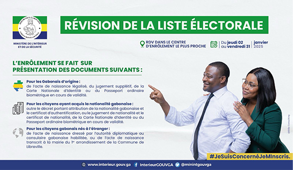 Révision de la Liste Électorale 2025 : Les Documents Requis