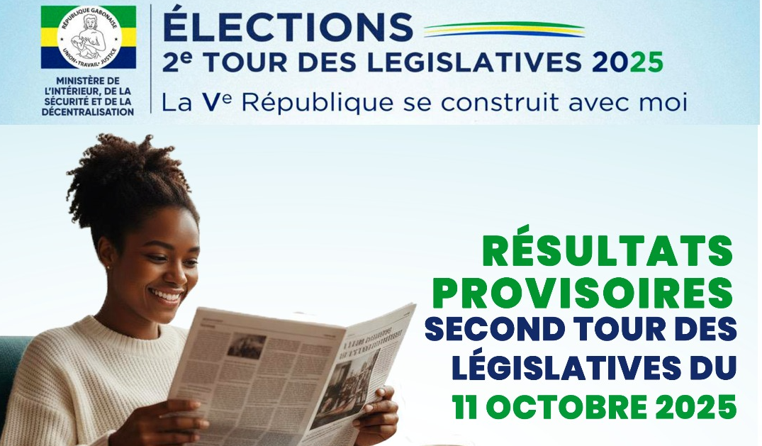 Résultats provisoires des élections législatives du 11 octobre 2025