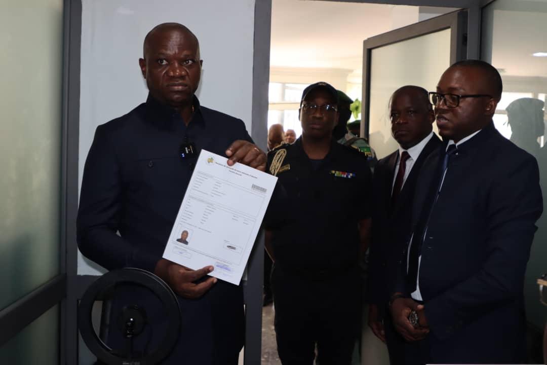LANCEMENT DE L&rsquo;OPERATION NIP A L&rsquo;INTERIEUR DU PAYS ET LANCEMENT DE LA DELIVRANCE DE LA CARTE NATIONALE D&rsquo;IDENTITE ELECTRONIQUE (CNIE).